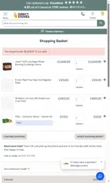 BLACK25 coupon verification screenshot