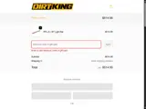 Dirt King coupon verification screenshot