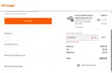 Dirt Legal coupon verification screenshot