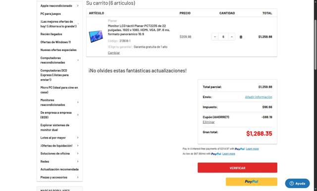 Discount Computer Depot checkout page showing Discount Computer Depot coupon code box | Screenshot taken by SimplyCodes community member on Sep 30, 2025