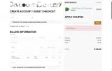 Discount Cutlery coupon verification screenshot