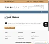 Discount Cutlery coupon verification screenshot
