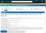 DiscountedLabs.com coupon verification screenshot