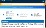DiscountedLabs.com coupon verification screenshot