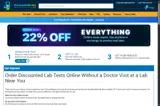DiscountedLabs.com coupon verification screenshot