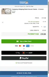10BUYME coupon verification screenshot