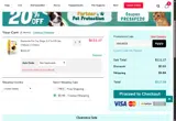 SNOW20 coupon verification screenshot