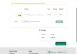 Discount Pharms coupon verification screenshot