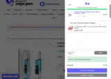 Discount Vape Pen coupon verification screenshot