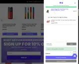 Discount Vape Pen coupon verification screenshot