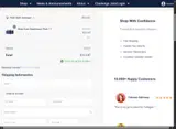 WELCOME10 coupon verification screenshot