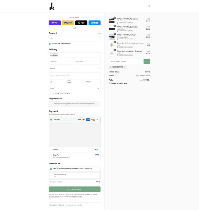 Divinikey checkout page showing Divinikey discount code box | Screenshot taken by SimplyCodes community member on Aug 28, 2025