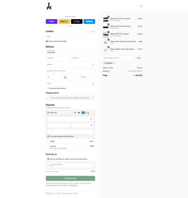 Divinikey checkout page showing Divinikey discount code box | Screenshot taken by SimplyCodes community member on Sep 2, 2025