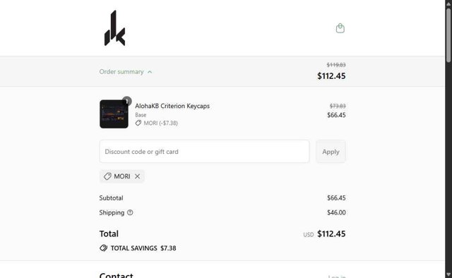 Divinikey checkout page showing Divinikey discount code box | Screenshot taken by SimplyCodes community member on Sep 2, 2025