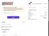 MIRANDADETAILIN coupon verification screenshot