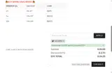 ALVARO coupon verification screenshot