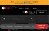 DJcity coupon verification screenshot
