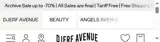 Djerf Avenue coupon verification screenshot