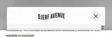 Djerf Avenue coupon verification screenshot