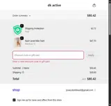 WELCOMEUSA25 coupon verification screenshot