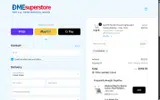 DME Superstore coupon verification screenshot