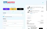 DME Superstore coupon verification screenshot