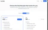 DocHub coupon verification screenshot