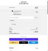 Doctor Aromas coupon verification screenshot