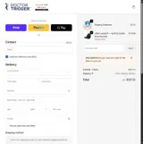 WELCOME10 coupon verification screenshot