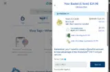 welcome5 coupon verification screenshot