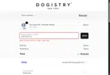 Dogistry coupon verification screenshot