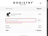 Dogistry coupon verification screenshot