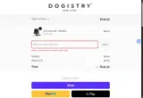 Dogistry coupon verification screenshot