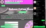 Dohnut Farms coupon verification screenshot