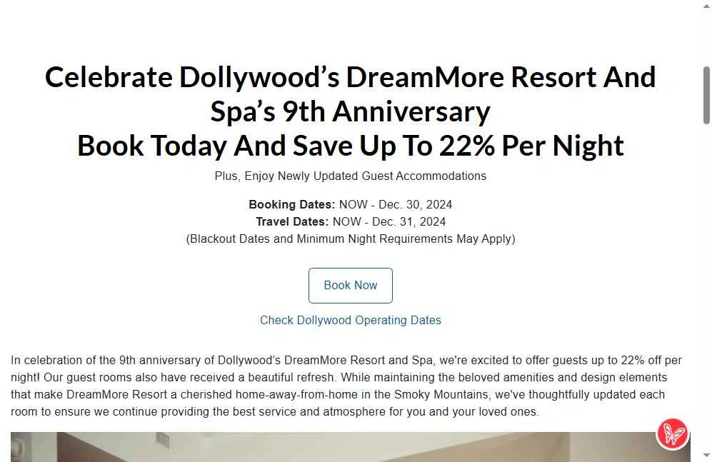 Dollywood Parks & Resorts checkout page showing Dollywood Parks & Resorts promo code box | Screenshot taken by SimplyCodes community member on Nov 1, 2025