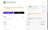 Donald Ross Sportswear coupon verification screenshot