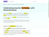 BIRTHDAY coupon verification screenshot