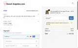 Donut-Supplies coupon verification screenshot