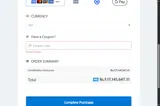 SECRET40 coupon verification screenshot