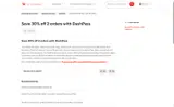 DoorDash Dasher coupon verification screenshot