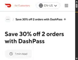 DoorDash Dasher coupon verification screenshot