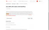 DoorDash Dasher coupon verification screenshot