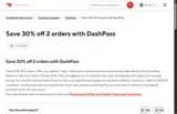 DoorDash Dasher coupon verification screenshot