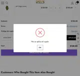 Dope THC coupon verification screenshot