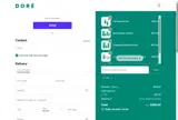 Doré coupon verification screenshot