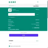 Doré coupon verification screenshot