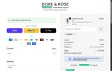Dore & Rose US coupon verification screenshot