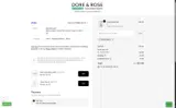 Dore & Rose coupon verification screenshot