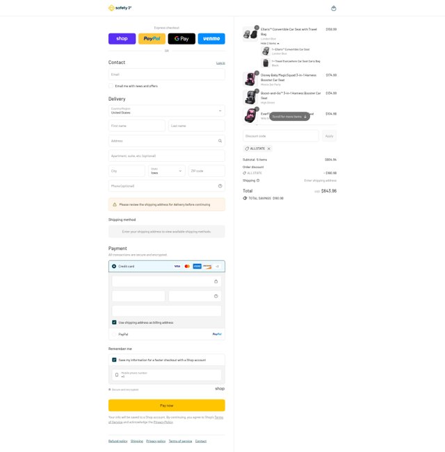 Dorel Juvenile Shop checkout page showing Dorel Juvenile Shop promo code box | Screenshot taken by SimplyCodes community member on Aug 30, 2025