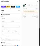 Dove Originals Trims coupon verification screenshot